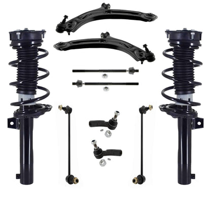 Front Struts Lower Control Arms Tie Rods & Links For Taos 1.5L FWD 2022-2025 - Photo 1