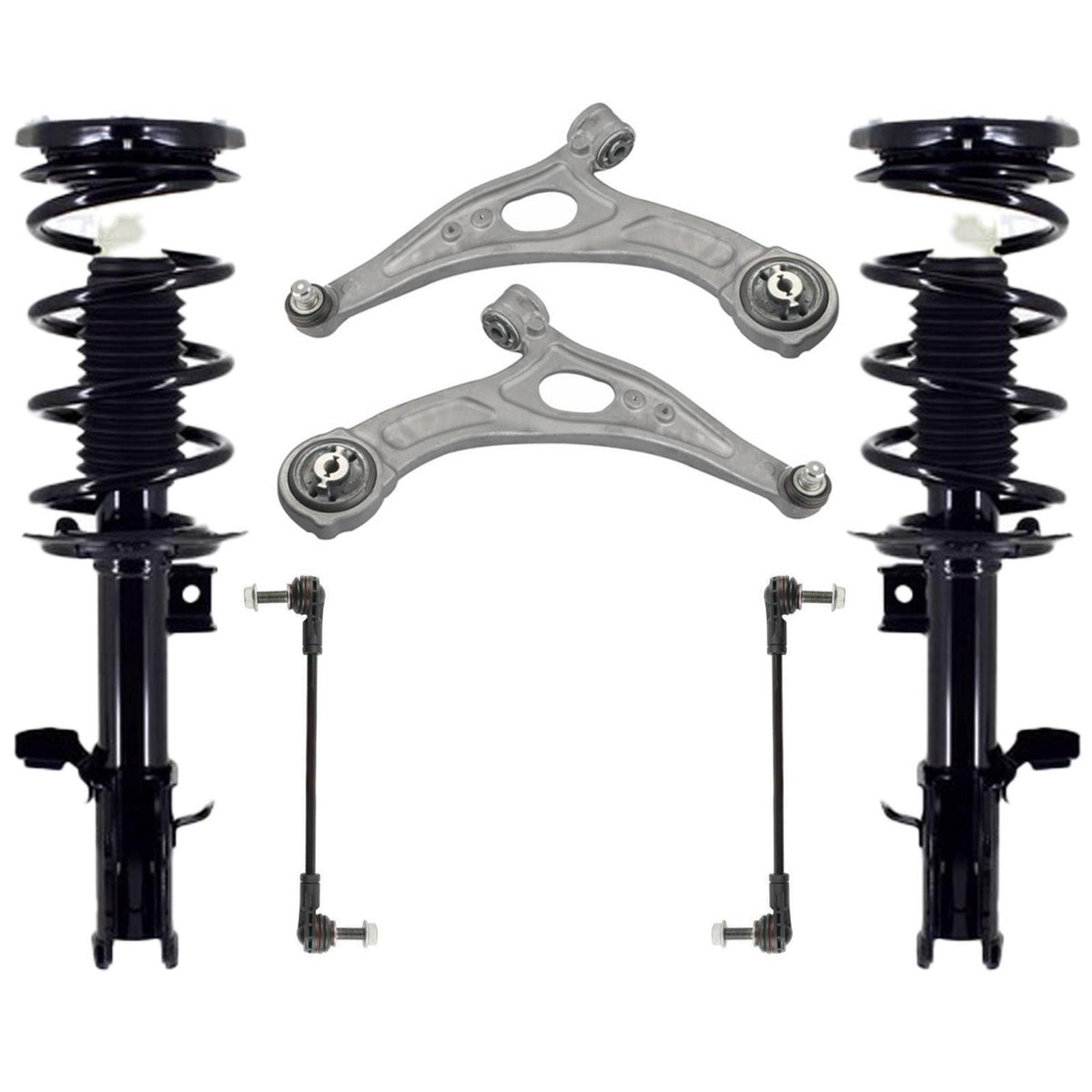 Front Struts Control Arms & Links For Bronco Sport 2021-2024 W/ Part Time Drive - Photo 1