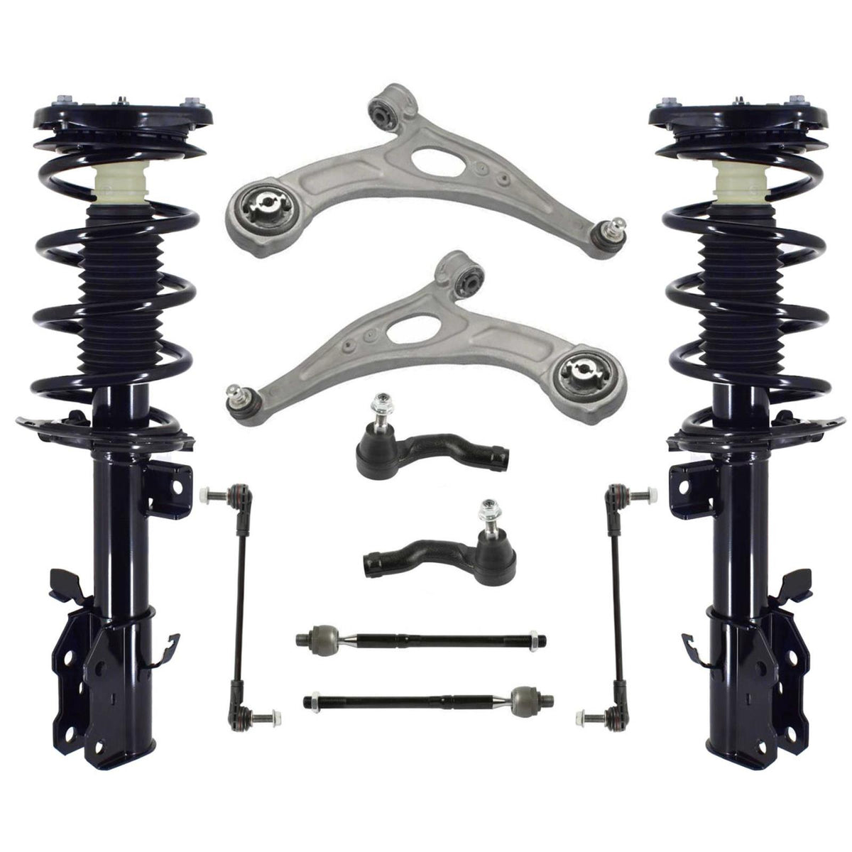 Struts Control Arms Tie Rods Links For Bronco Sport 2021-24 W/ Part Time Drive - Photo 1