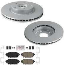 Front Disc Brake Rotors Disc Brake Pads for Mazda CX-3 CX3 All Wheel Dv 16-18 - Photo 1
