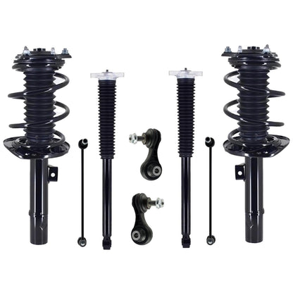 Front Struts Rear Shocks & Sway Bar Links For Honda Civic 2022 2023 2024 2026 - Photo 1