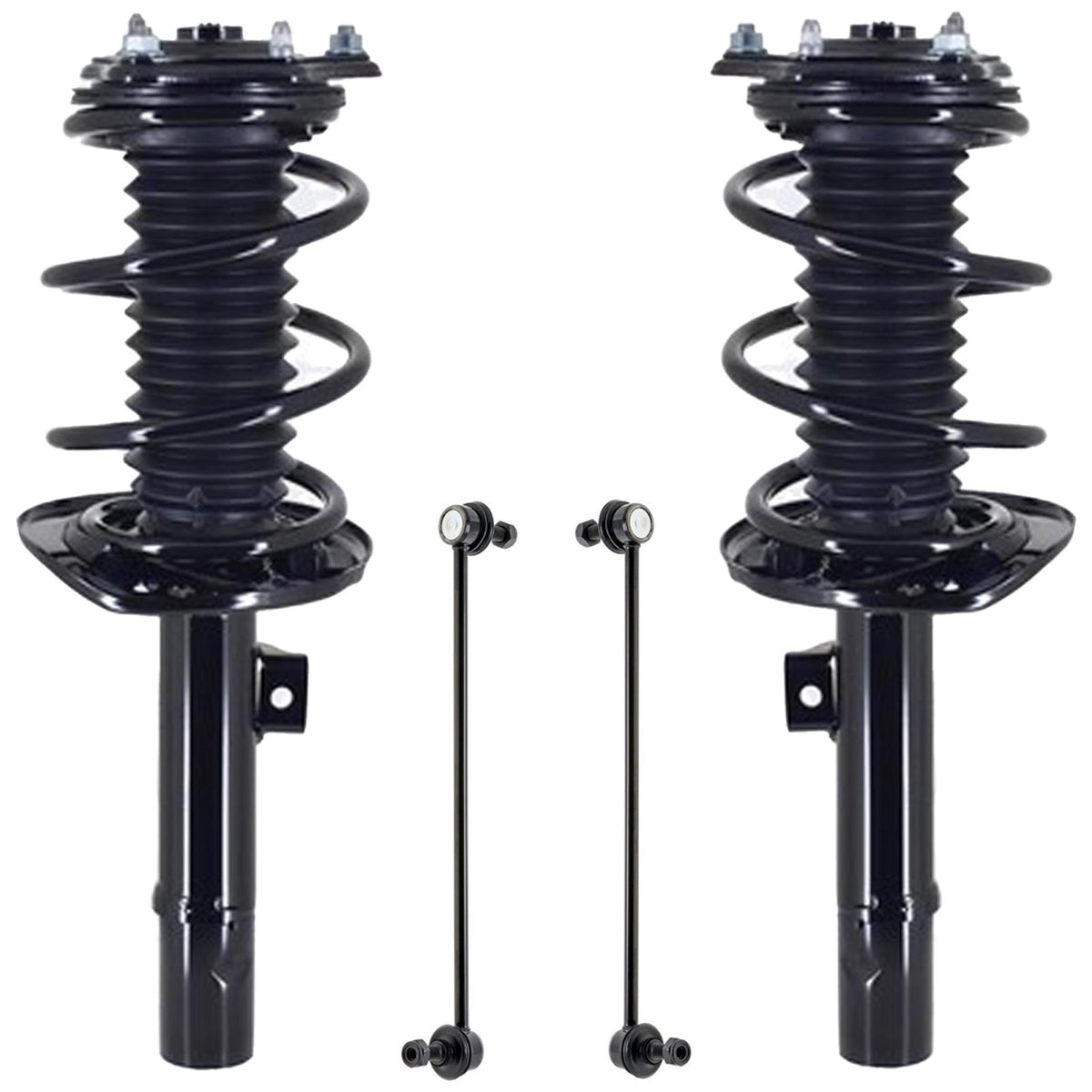 Front Struts W/ Coil Springs & Sway Bar Links For Honda Civic SI 2022 2023 2025 - Photo 1
