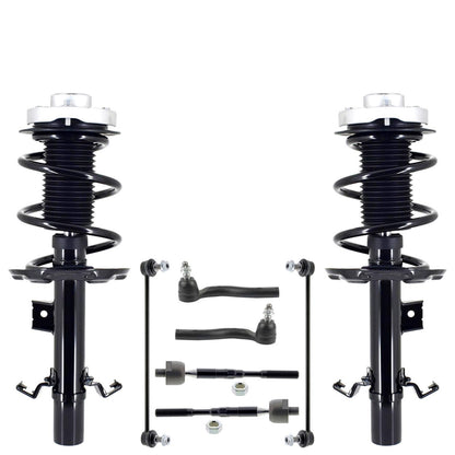 Front Struts W/ Coil Springs Tie Rods & Links For Infiniti QX50 2019 2021 2025 - Photo 1