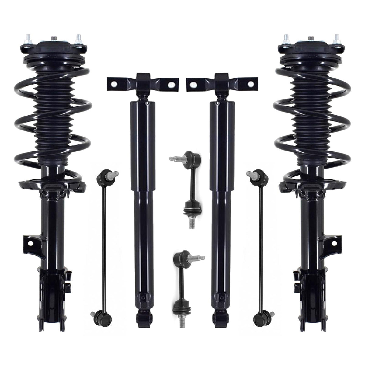 Front Complete Struts Rear Shocks & Sway Bar Links For KIa Carnival 2022-2024 - Photo 1