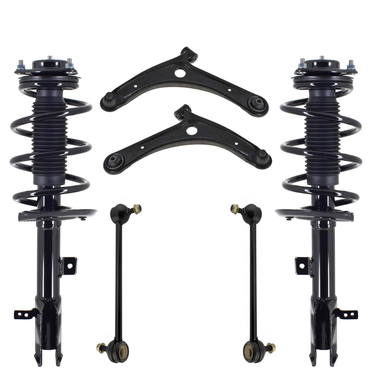 Front Struts Control Arms & Links For Jeep Compass 4 Wheel Drive W/ CVT 11-2017 - Photo 1