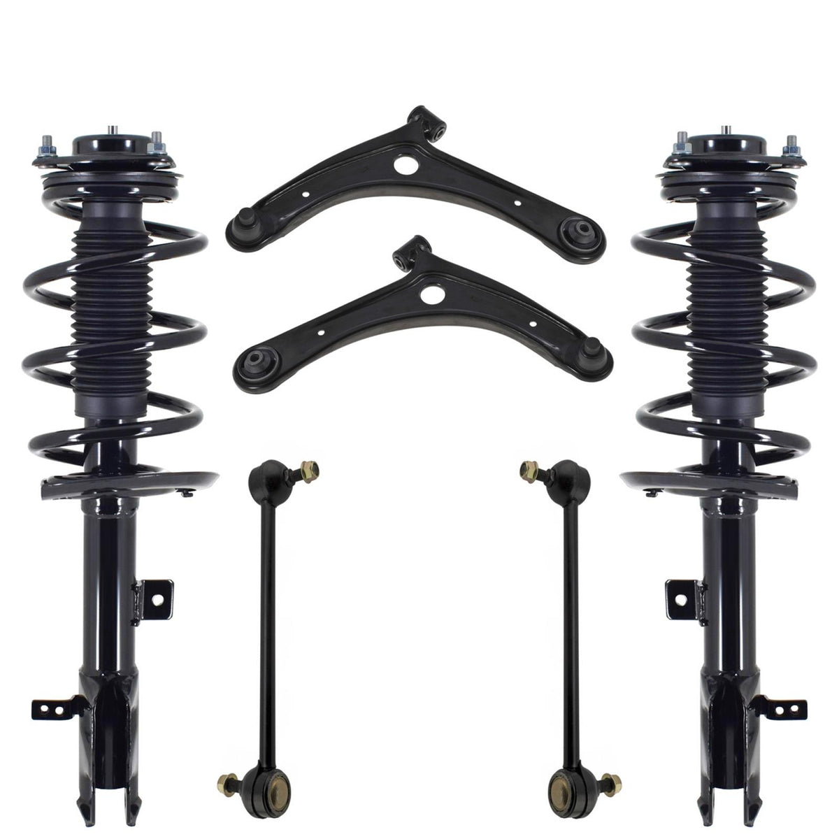 Front Struts Control Arms & Links For Jeep Compass 4 Wheel Drive W/ CVT 11-2017 - Photo 1