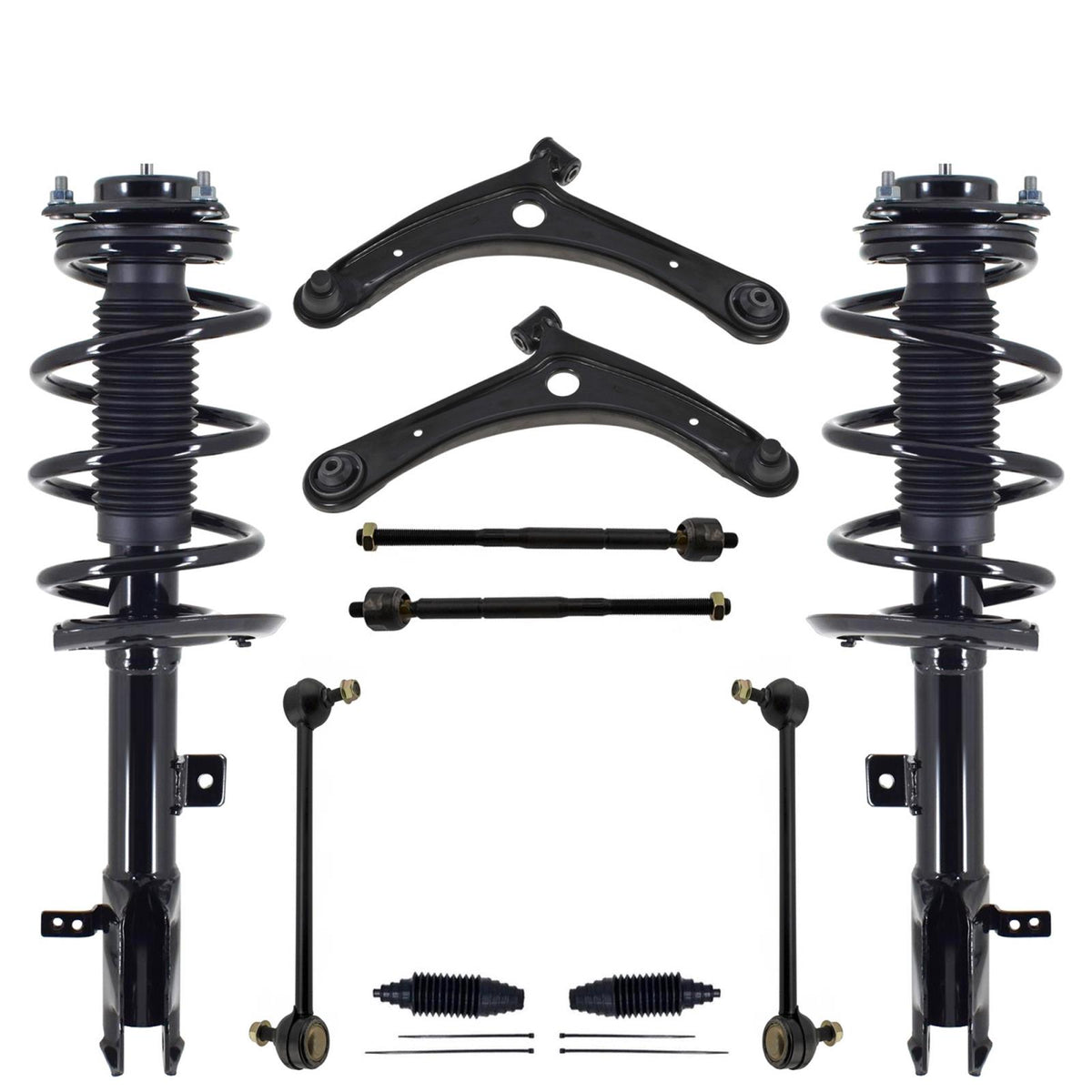 Struts Control Arms Tie Rods & Links For Compass 4 Wheel Drive W/ CVT 2011-2017 - Photo 1