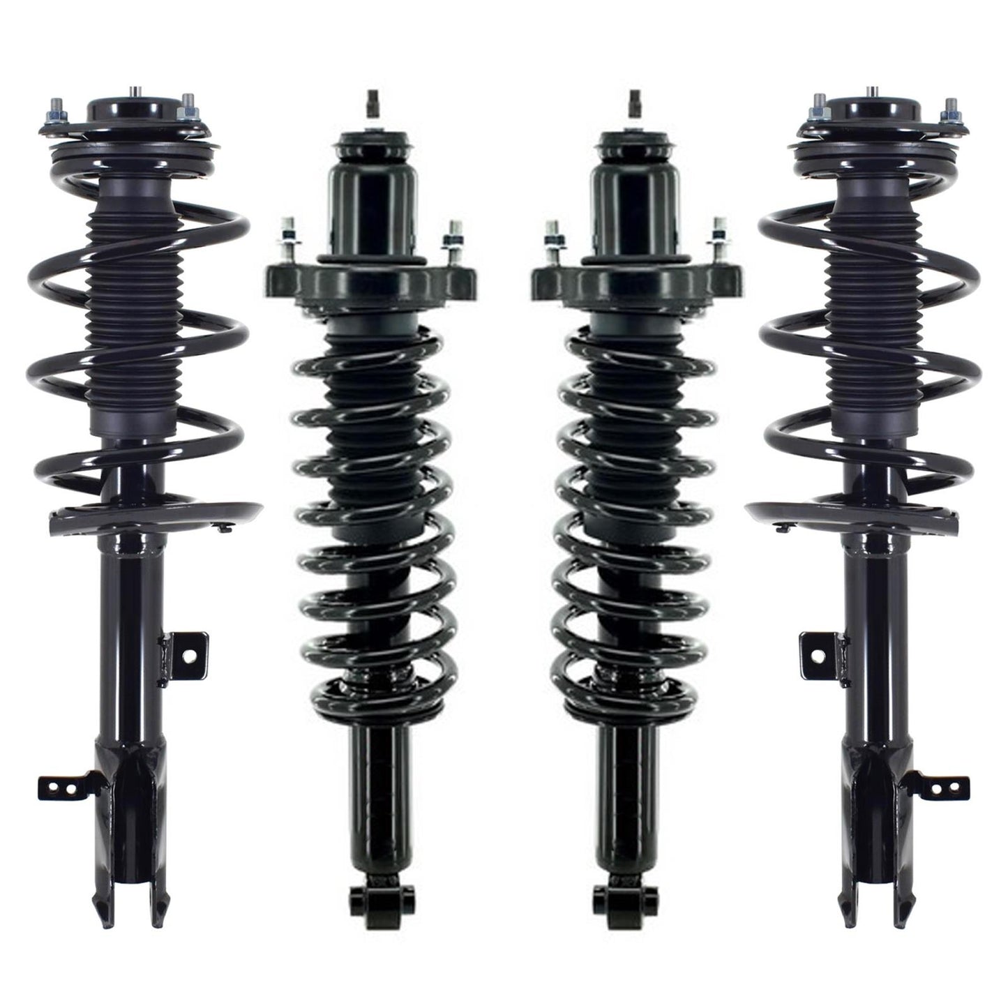 Front & Rear Complete Struts For Jeep Compass 4 Wheel Drive W/ CVT 2011-2017 - Photo 1