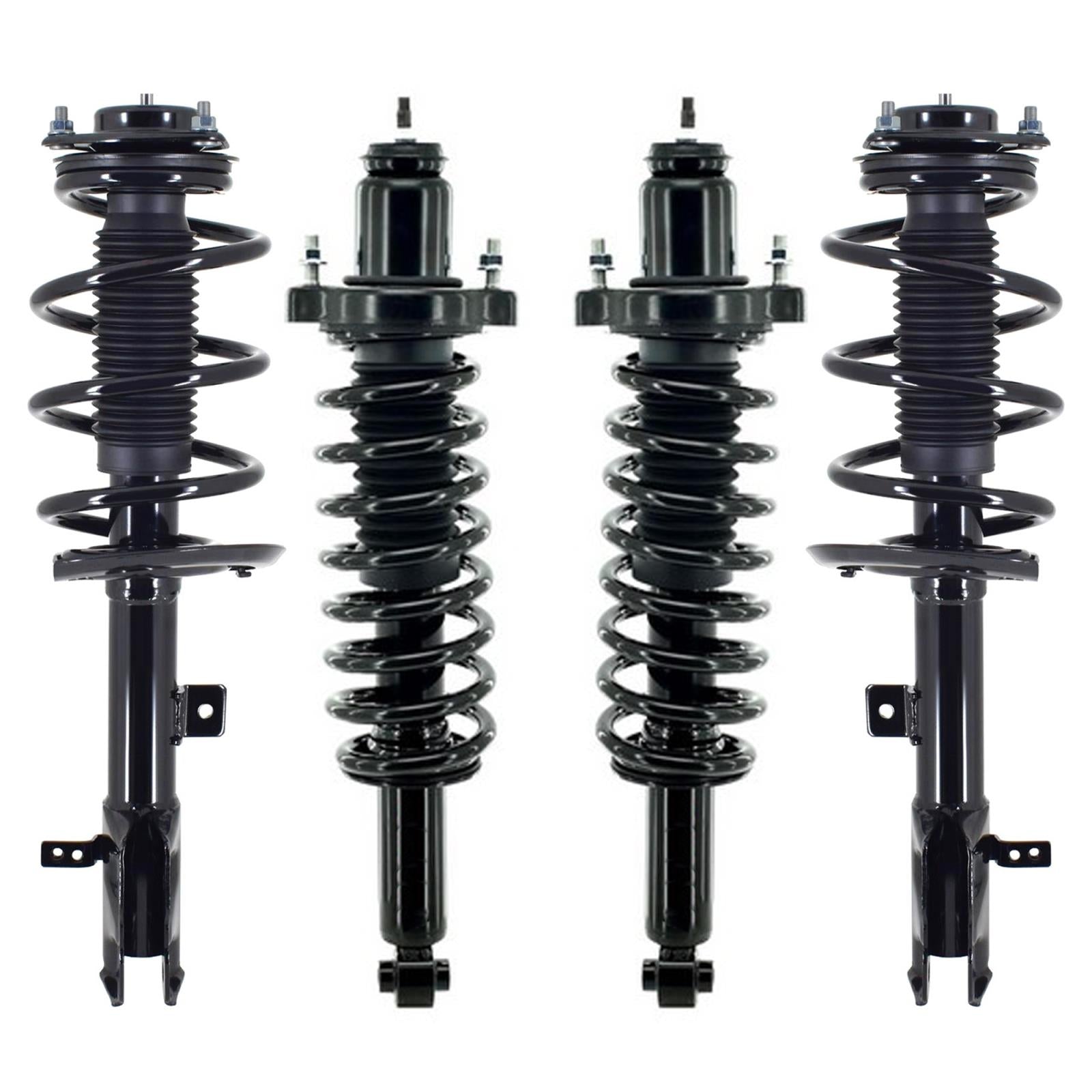 Front & Rear Complete Struts For Jeep Compass 4 Wheel Drive W/ CVT 2011-2017 - Photo 1
