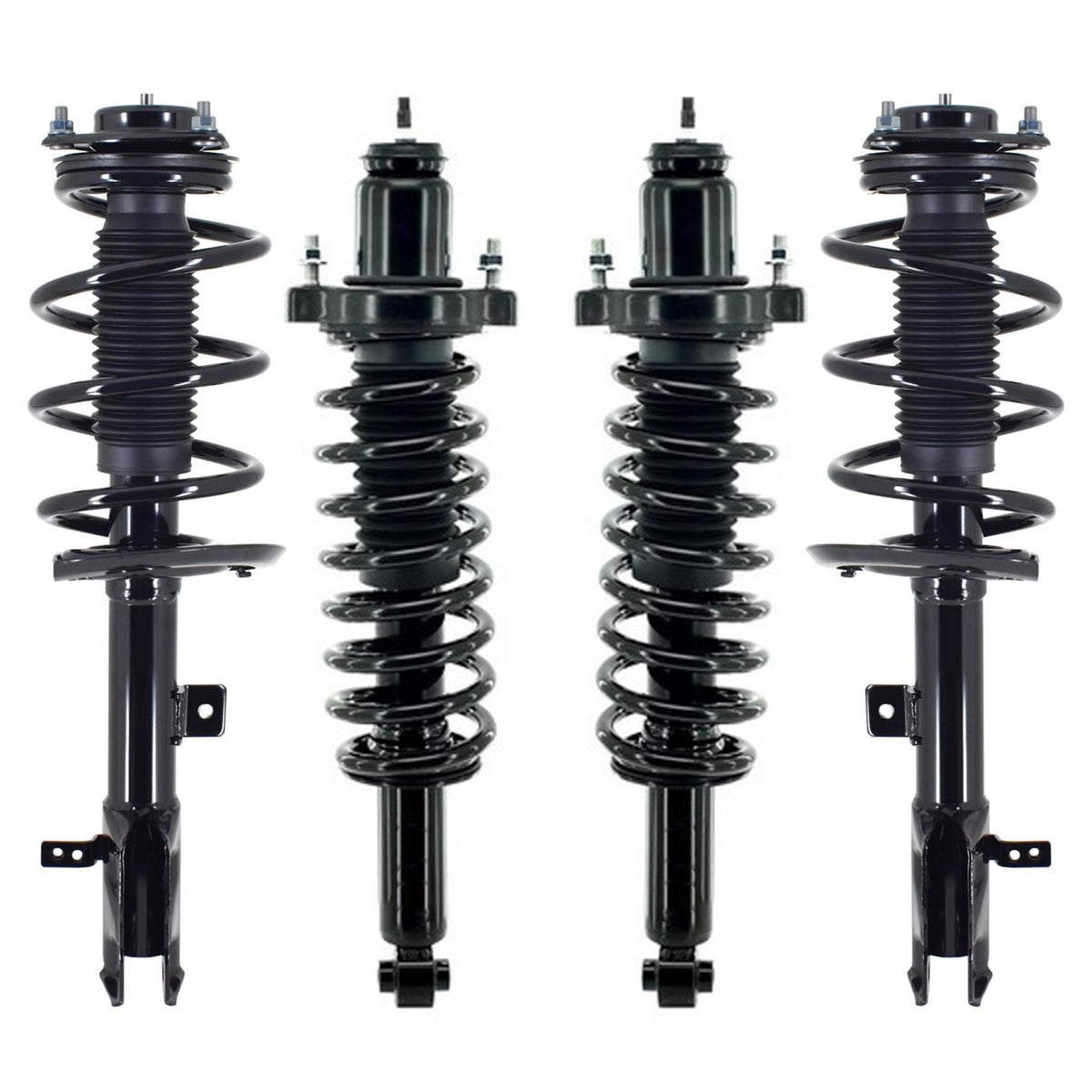 Front & Rear Complete Struts For Jeep Compass 4 Wheel Drive W/ CVT 2011-2017 - Photo 1