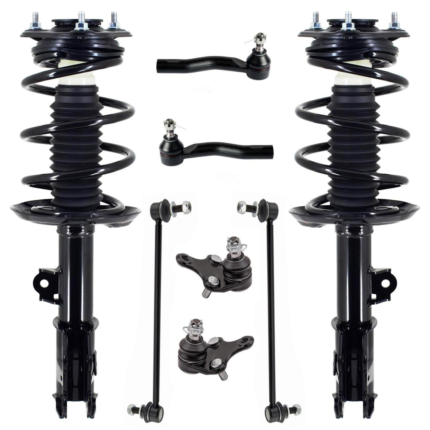 Front Complete Struts Ball Joints Tie Rods & Links For Lexus UX200 2019-2022 - Photo 1