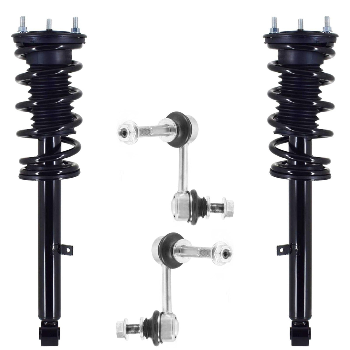 Front Complete Struts & Links For Lexus IS350 2014-2016 Base Rear Wheel Drive - Photo 1