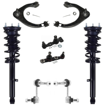 Front Struts Upper Control Arms & Links For IS350 2014-16 Base Rear Wheel Drive - Photo 1