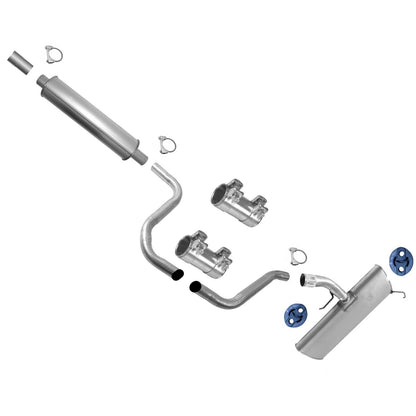 Muffler Resonator Pipe Exhaust System for Pontiac G6 3.5L 2008 2009 2010 - Photo 1