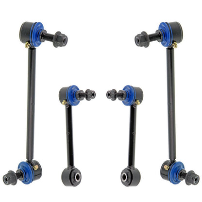 Mevotech Frt & Rr Sway Bar Links Assembly Greaseable for Chevrolet Camaro 16-22 - Photo 1