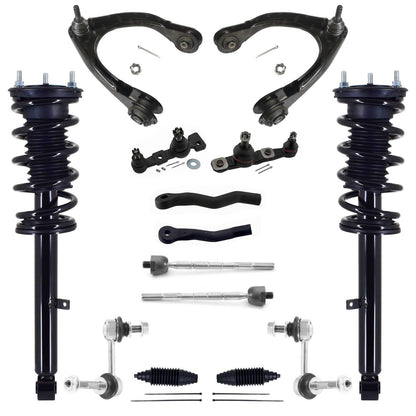 Front Struts Upper Control Arms Tie Rods & Links For IS350 Base 2014-2016 RWD - Photo 1