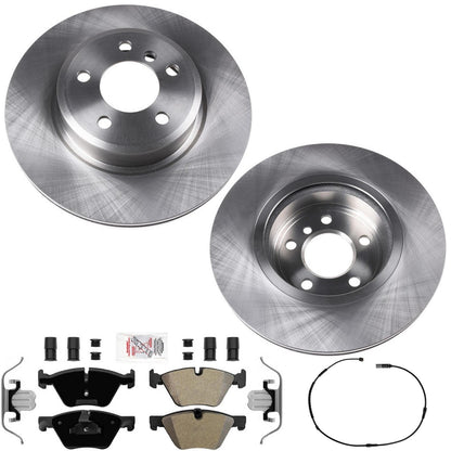 Frt Disc Brake Rotors AME Disc Brake Pad for BMW 528i 2011 2012 2014 2015 2016 - Photo 1
