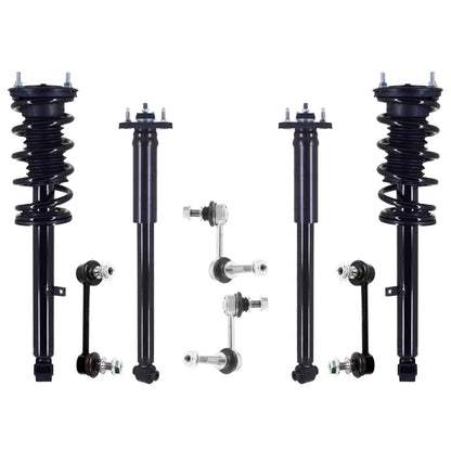 Front Struts Rear Shocks & Sway Bar Links For IS350 Base 14-16 Rear Wheel Drive - Photo 1