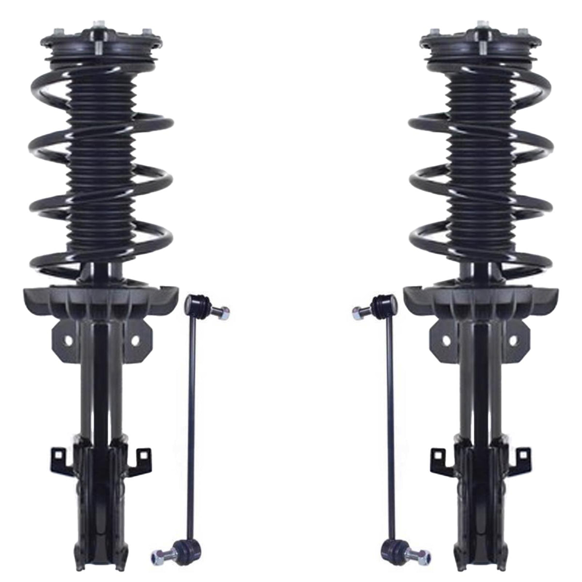 Front Complete Struts & Sway Bar Links For Mercedes Benz Metris 2016 2017 2023 - Photo 1