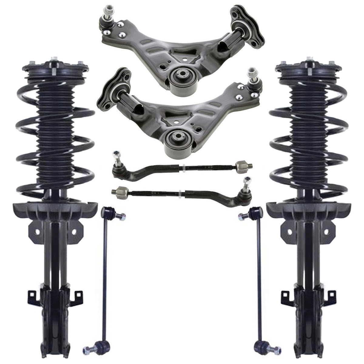 Front Struts Lower Control Arms Tie Rods & Links For Mercedes Benz Metris 16-23 - Photo 1