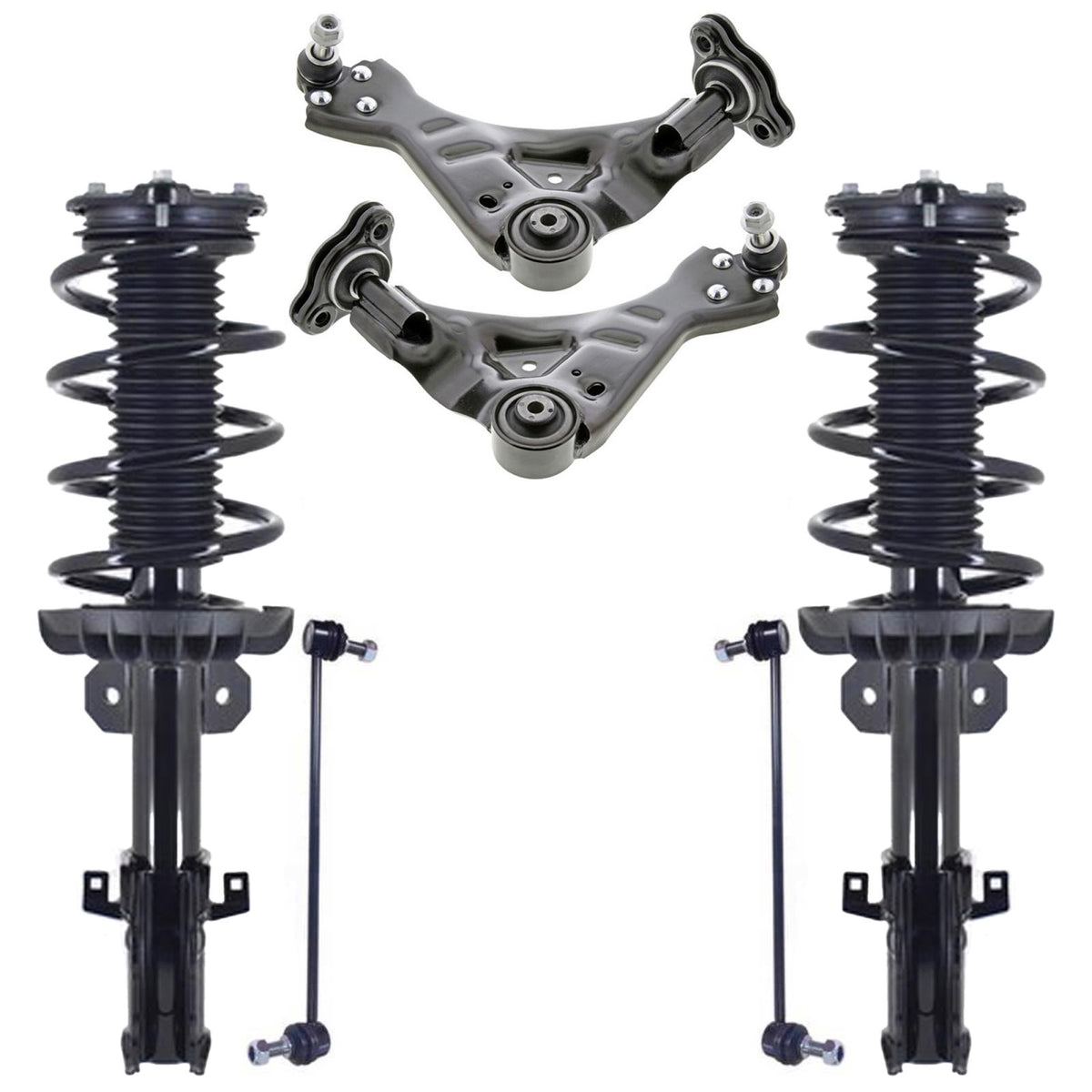 Front Complete Struts Lower Control Arms & Links For Mercedes Benz Metris 16-23 - Photo 1