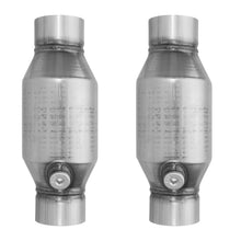 2 Universal Catalytic Converter EPA Approved 2.50" x 10.0 OAL O2 Port on End - Photo 1