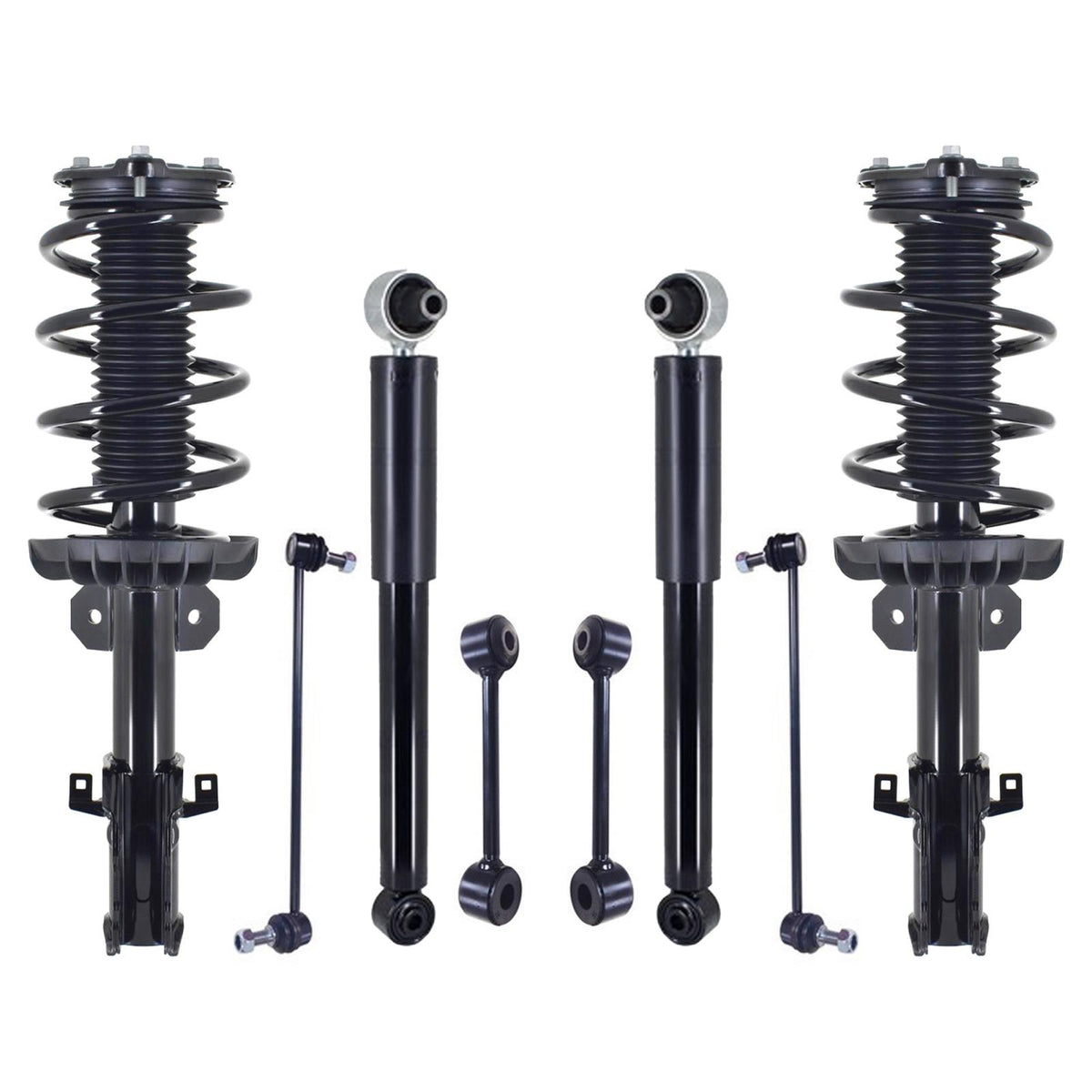 Front Struts Rear Shocks & Links For Metris 2016-23 Excludes Comfort Suspension - Photo 1