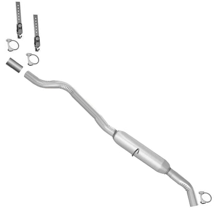 Weld on Rear Muffler and Tail Pipe Resonator for Dodge Grand Caravan 1996 1997 - Photo 1