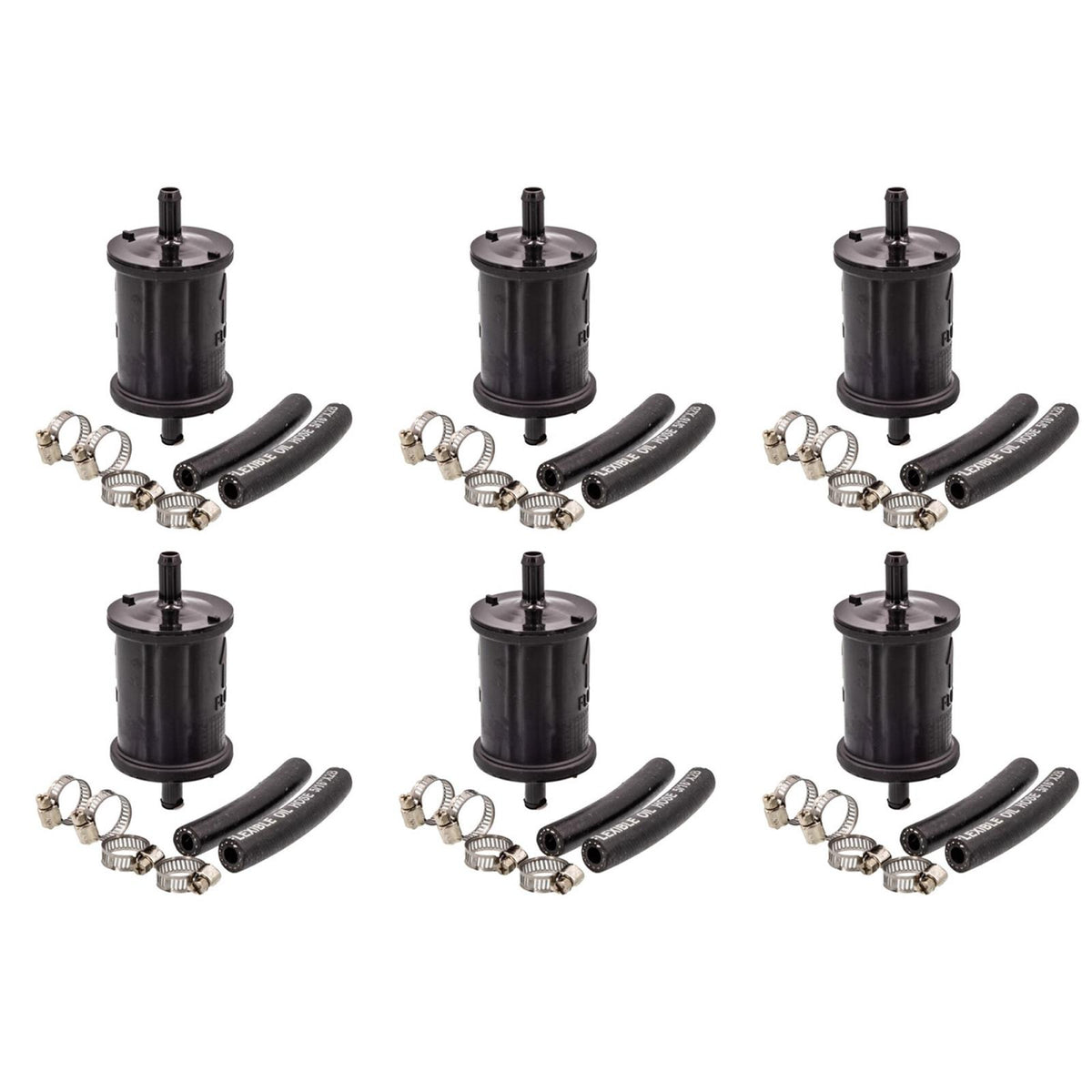 6 Pack Heavy Duty Magnetic 3/8 Universal Transmission Filter - Photo 1