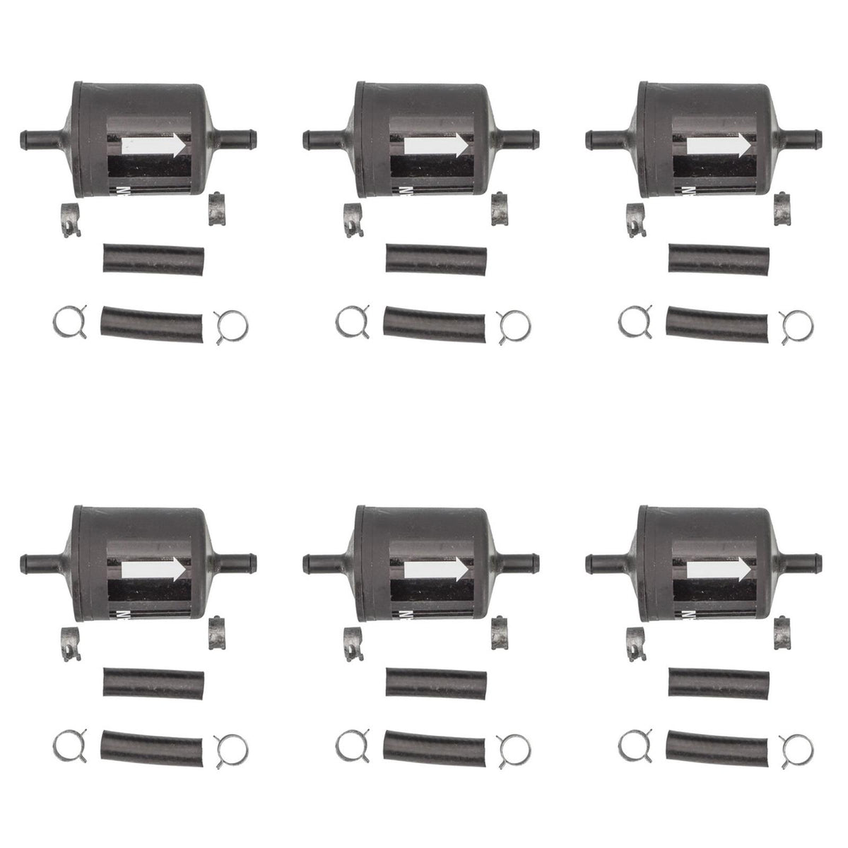 6 Pack Heavy Duty Magnetic 5/16 Universal Transmission Filter - Photo 1
