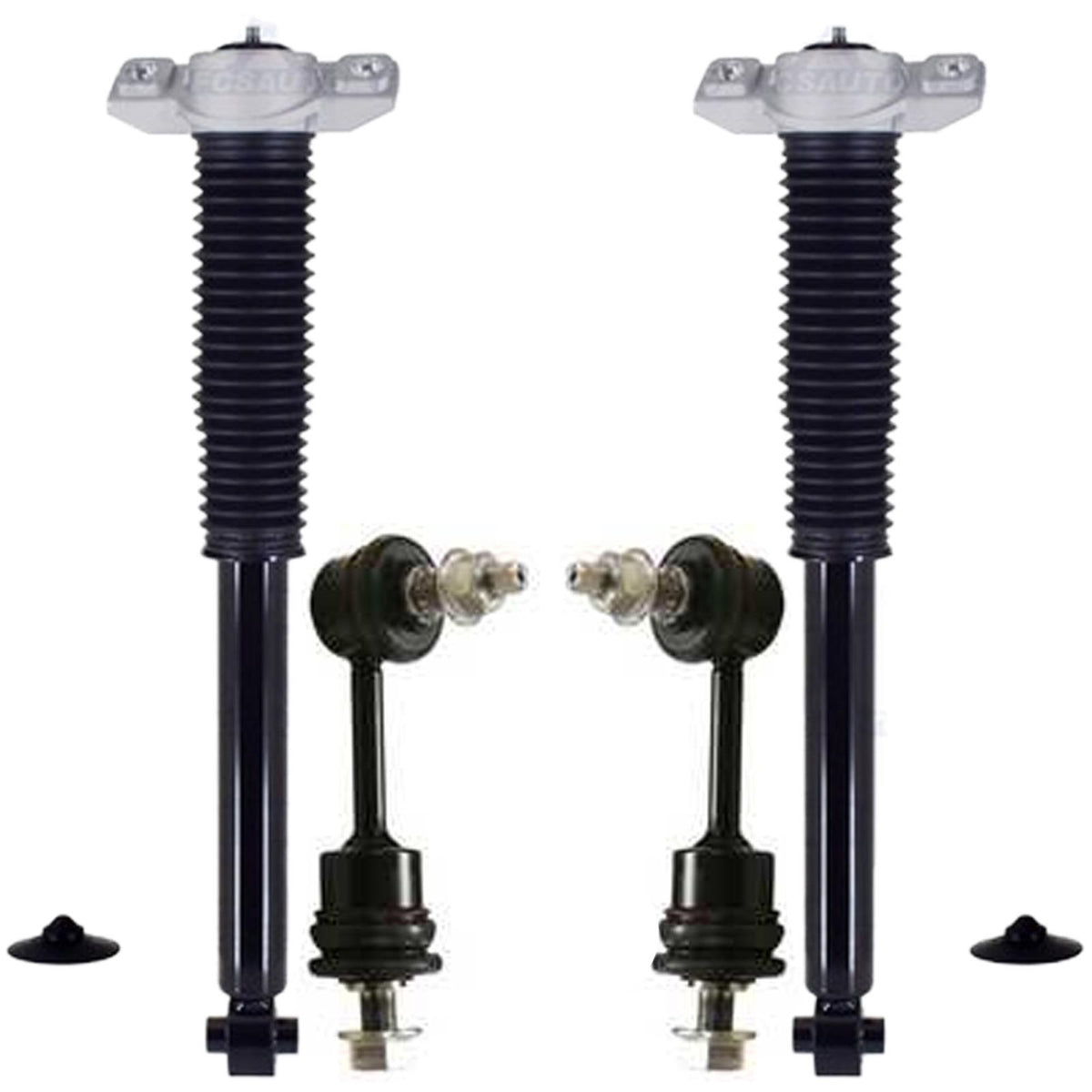 Rear Complete Shocks W/ Shock Mount & Links For Kia Sorento 2021 2022 2023 2024 - Photo 1