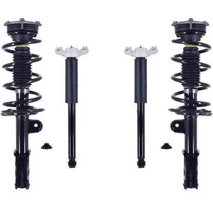 Front Struts W/ Coil Spring & Rear Shocks For Police Interceptor Utility 20-25 - Photo 1
