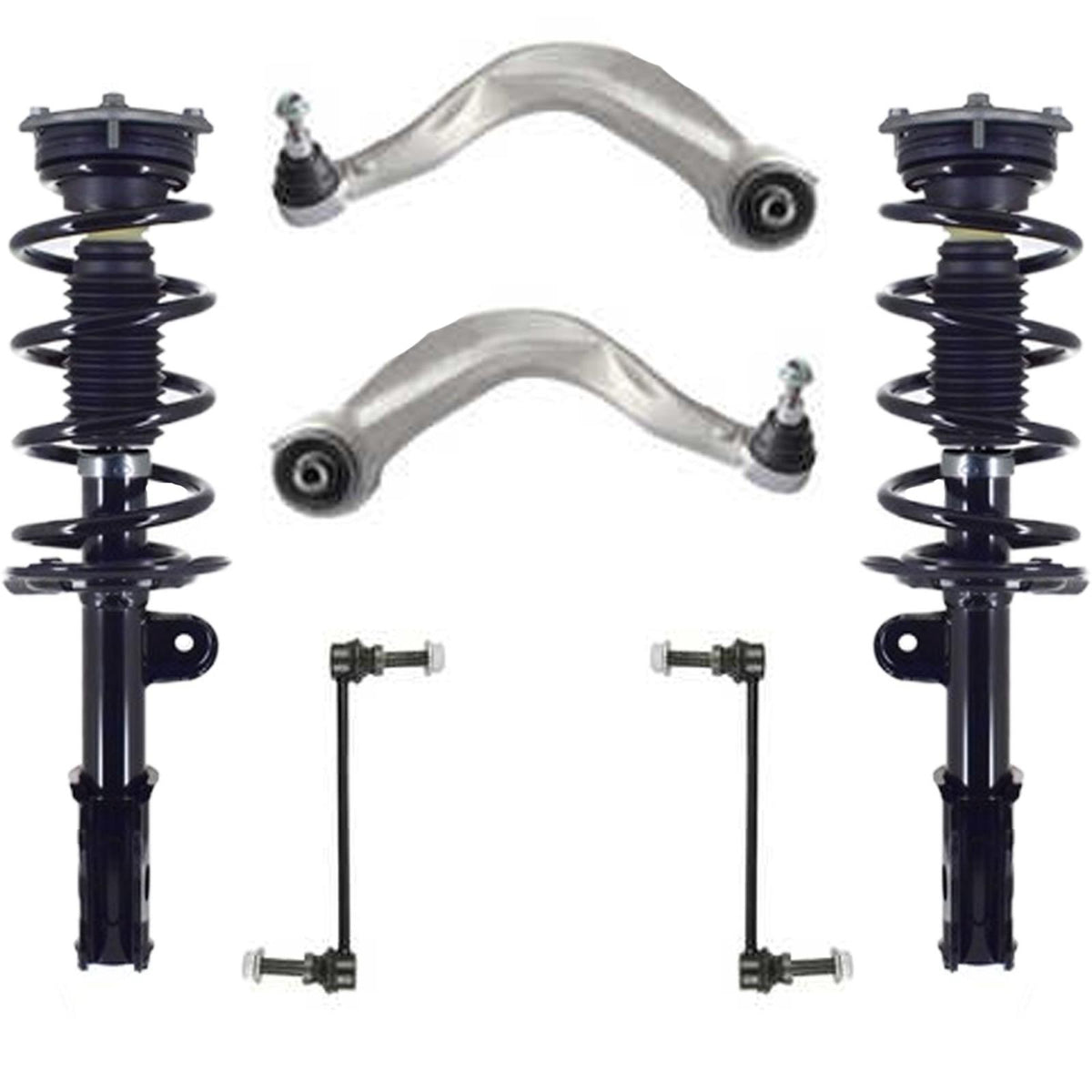Front Struts Control Arms & Links For Police Interceptor Utility AWD 2020-2025 - Photo 1
