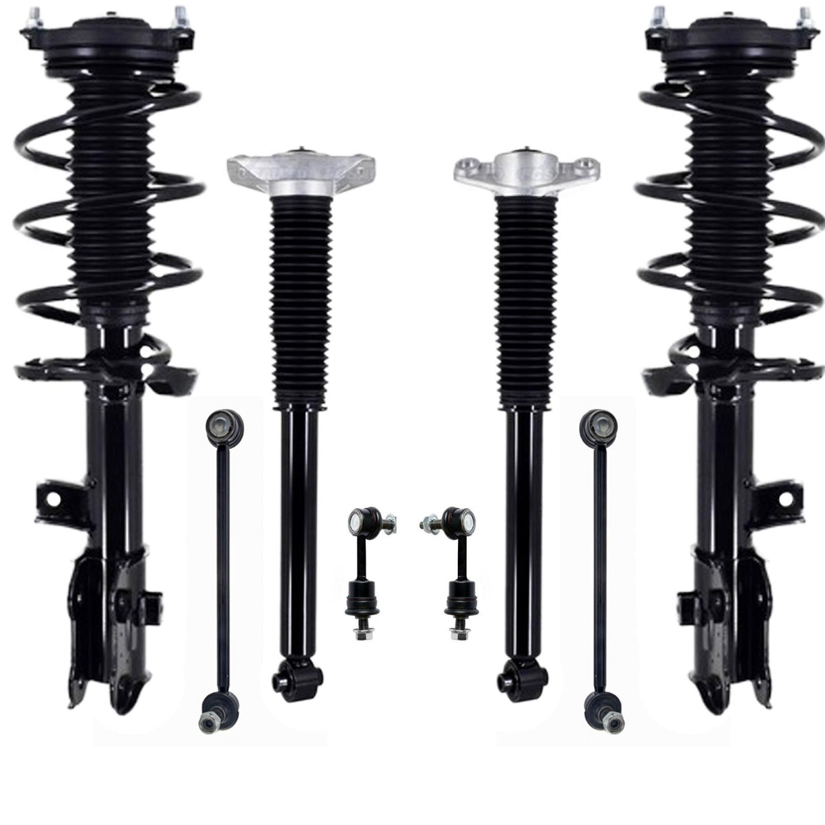 Front Struts Rear Shocks & Sway Bar Links For Hyundai Tucson 2019 2020 2021 - Photo 1