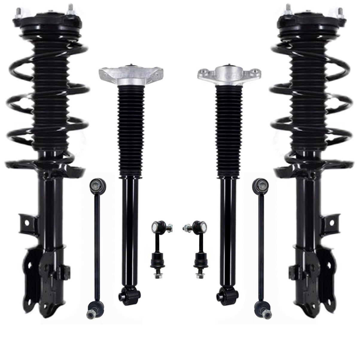 Front Complete Struts Rear Shocks & Sway Bar Links For Hyundai Tucson 16-2018 - Photo 1