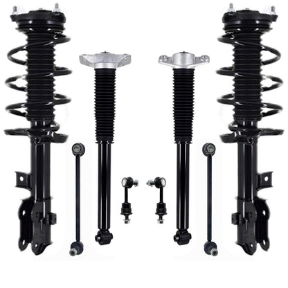 Front Complete Struts Rear Shocks & Sway Bar Links For Hyundai Tucson 16-2018 - Photo 1
