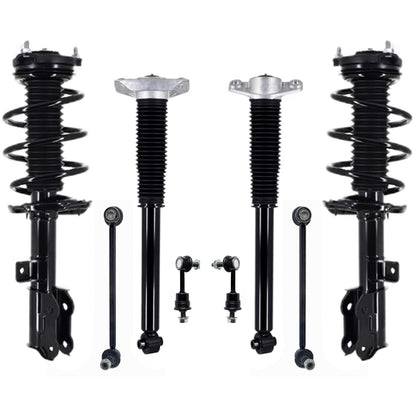Front Struts Rear Shocks & Sway Bar Links For Kia Sportage 2.0L FWD 2017-2022 - Photo 1