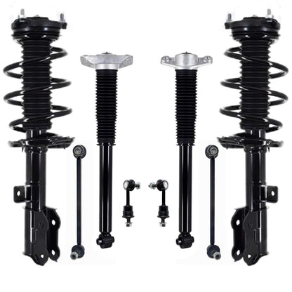 Front Struts Rear Shocks & Sway Bar Links For Kia Sportage 2.0L AWD 2017-2022 - Photo 1