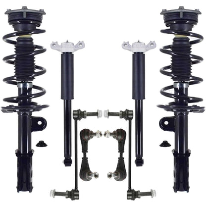 Front Struts Rear Shocks & Links For Ford Police Interceptor Utility 2020-2025 - Photo 1