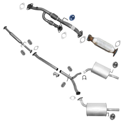 Y Pipe Converter Resonator Pipe & Muffler Exhaust System For Sonata 3.3L 2008 - Photo 1