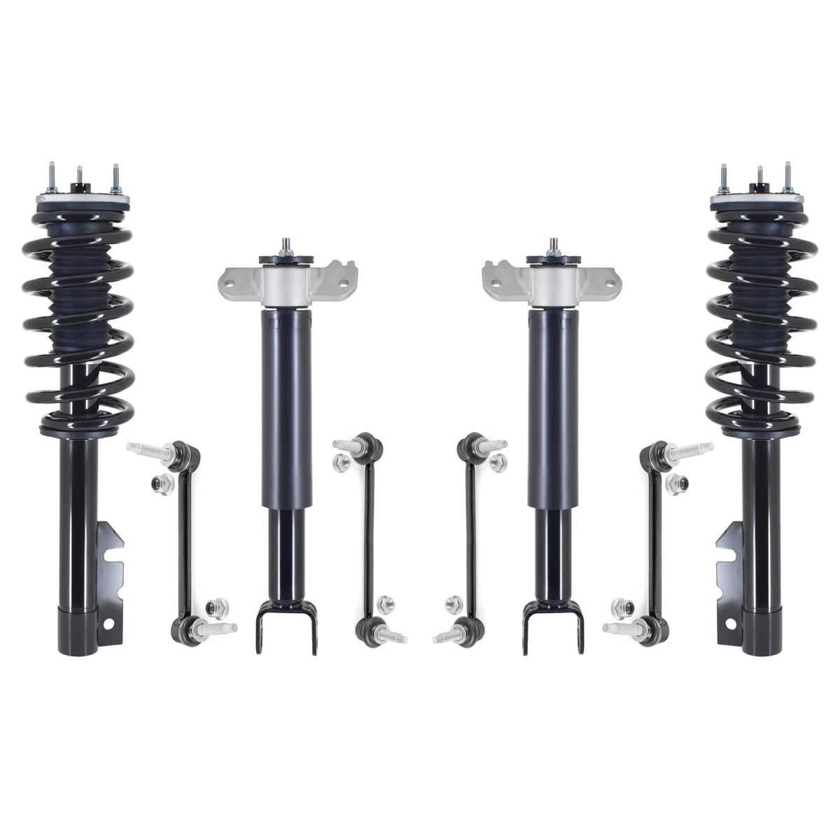 Front Struts Rear Shocks & Links For Jeep Grand Cherokee Summit 3.6L 2022-2024 - Photo 1