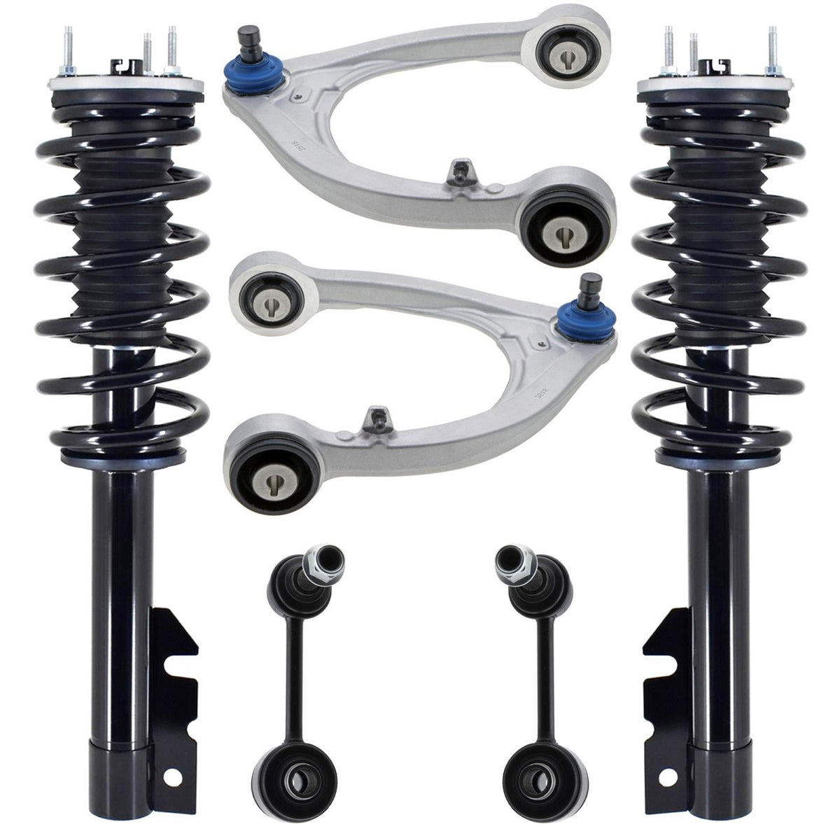 Front Struts Upper Arms & Links For Jeep Grand Cherokee Summit 5.7L 2022-2024 - Photo 1