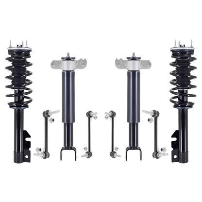 Front Struts Rear Shocks & Links For Jeep Grand Cherokee L 2021 2022 2023 2025 - Photo 1
