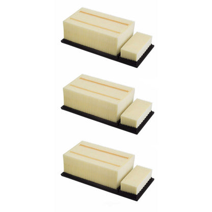 3 Pack Engine Air Filter For Ford F250 Super Duty 6.7L 2011 2012 2013 2014 2016 - Photo 1