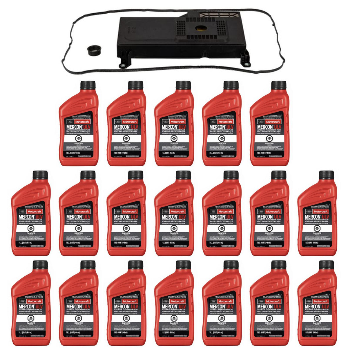 Transmission Filter Kit & Fluid for Ford F-250 Super Duty 20-26 10R140 10 Speed - Photo 1