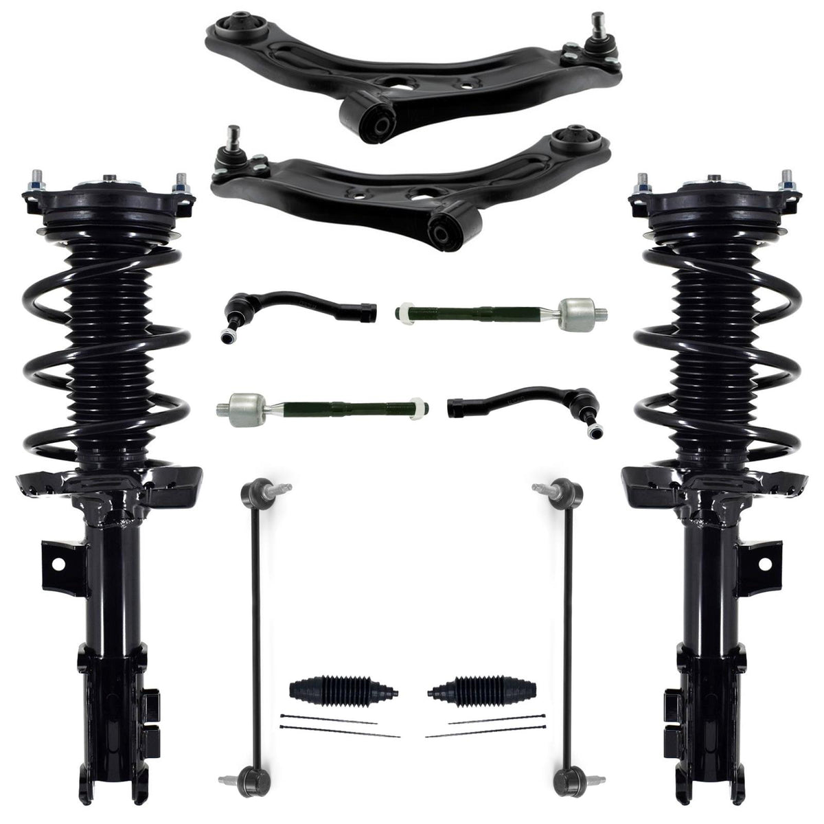 Front Struts Control Arms Tie Rods &Links For Kia Optima SX Turbo 2015-2019 - Photo 1