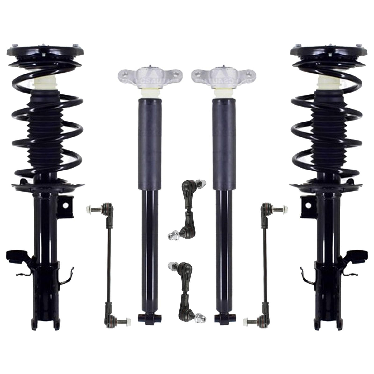Front Complete Struts Rear Shocks & Links For Ford Maverick Lariat AWD 2022-2024 - Photo 1