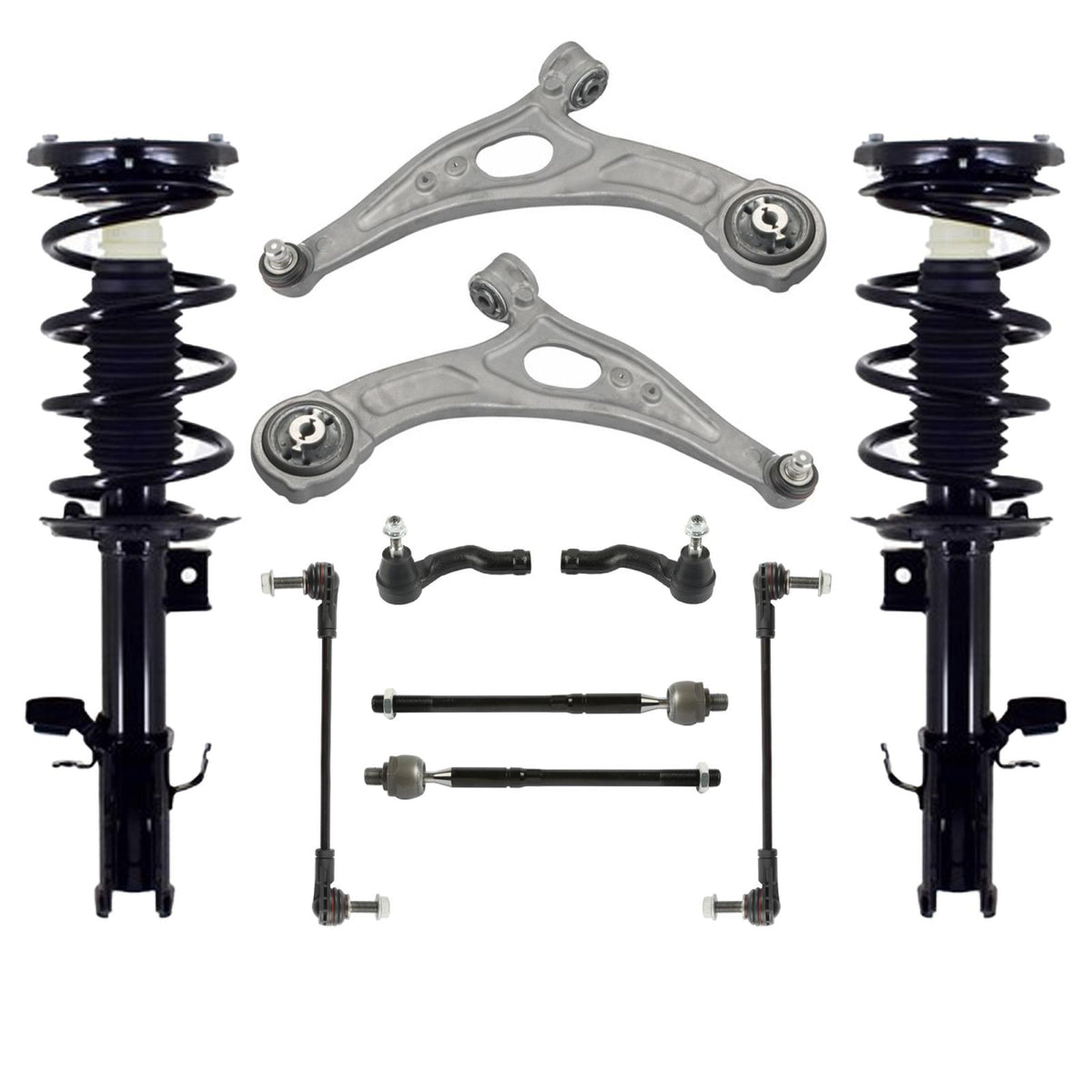 Frnt Struts Control Arms Tie Rods & Links For Maverick 22-26 W/ Rough Road Pkge - Photo 1