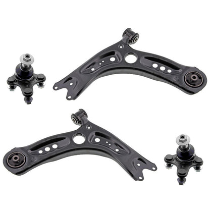 Front L&R Control Arms Ball Joints for Audi A3 2015-2024 VW Golf 2015-2021 - Photo 1