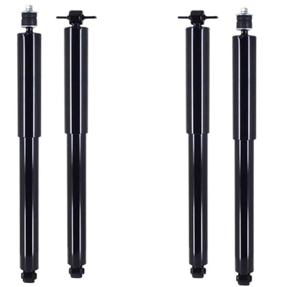 Front & Rear Monotube Shocks Absorber For Wrangler 07-17 W/ 1.5 to 3 Inch Lift - Photo 1